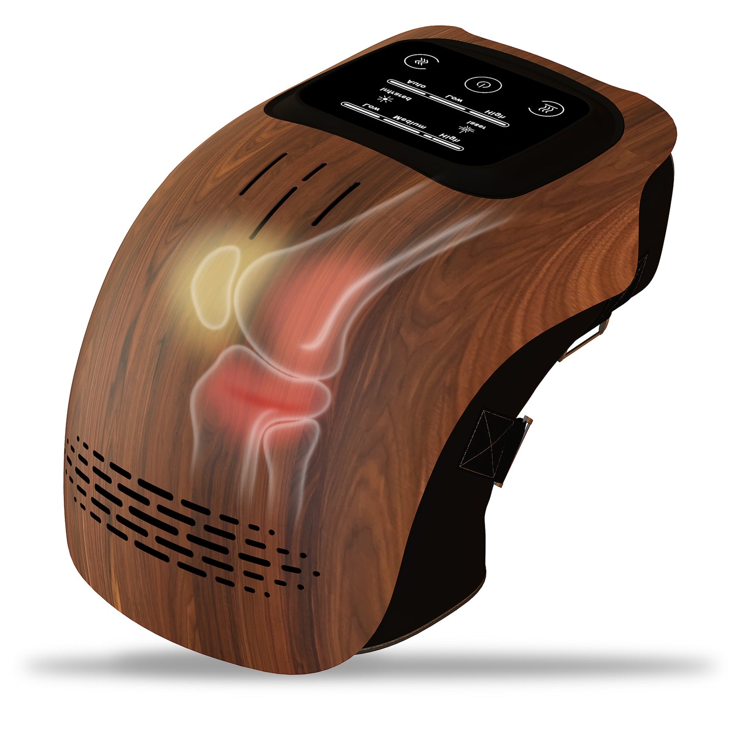 Heated Knee Massager – Rechargeable Vibration Therapy for Comfort & Relaxation