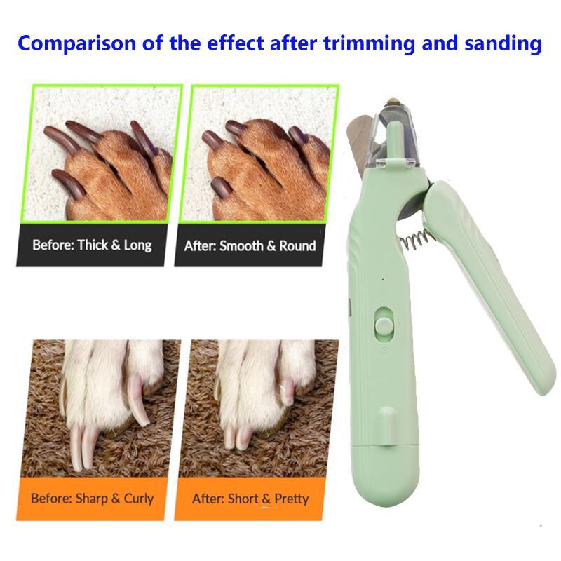 LED Pet Nail Clipper – Safe & Stress-Free Grooming for Dogs & Cats